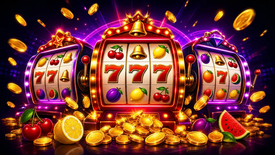 Kategori slot online dengan gulungan buah dan angka tujuh